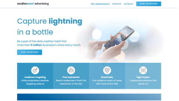 Weatherzone Advertising