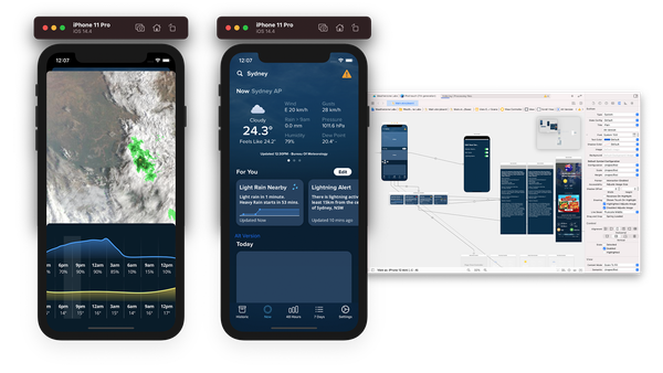 Weatherzone Future Radar
