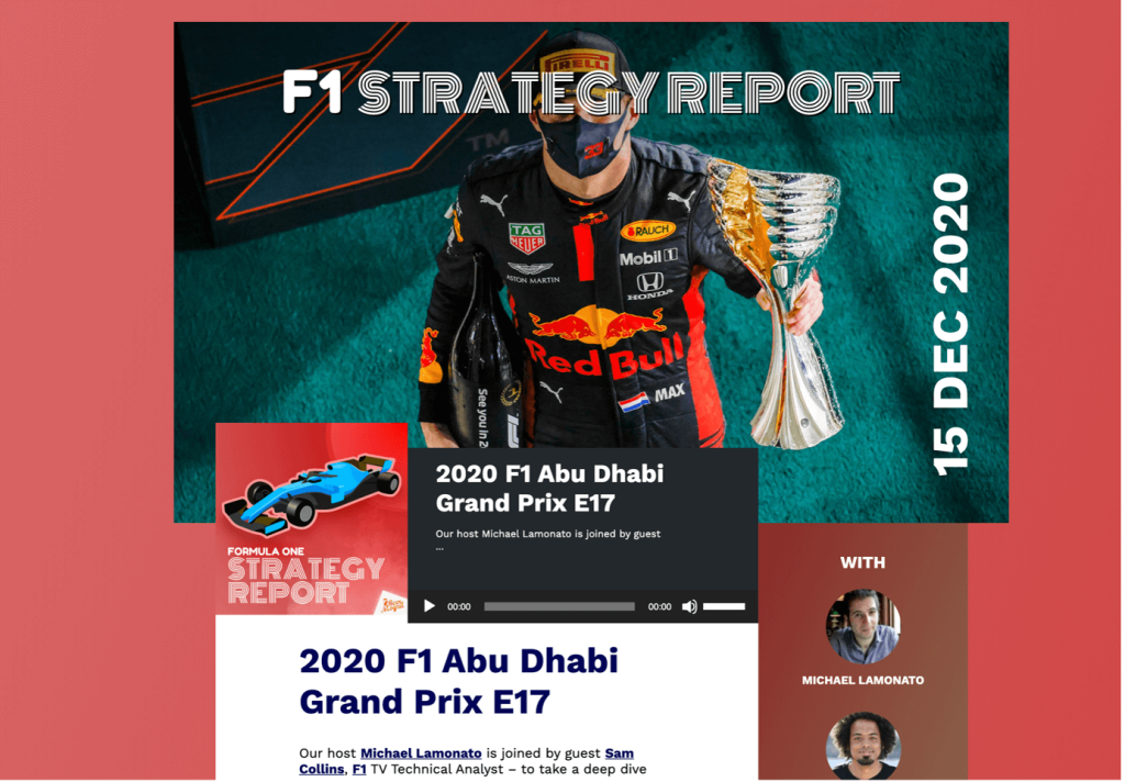 F1 Strategy Report